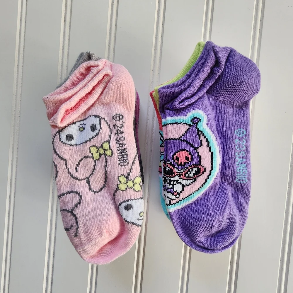 Hello Kitty Girl's 2 Paclk 5 Pairs Socks